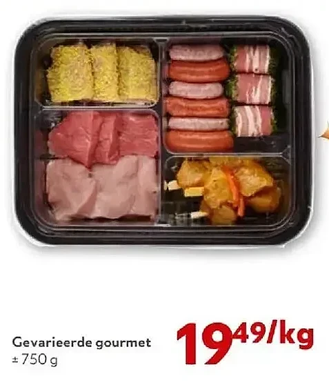 Gevarieerde gourmet