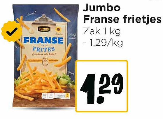 Jumbo Franse frietjes