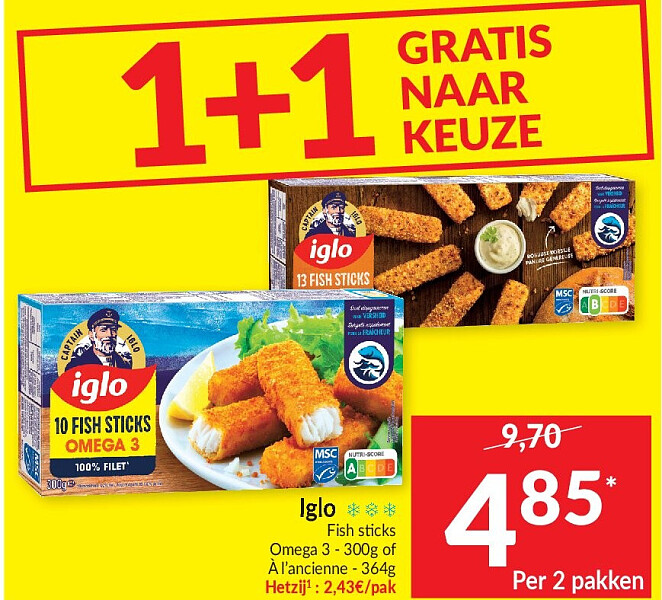 Iglo Fish sticks