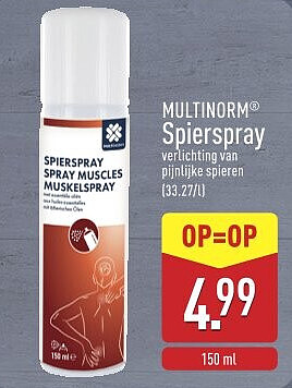 Spierspray