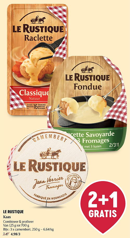 LE RUSTIQUE Kaas