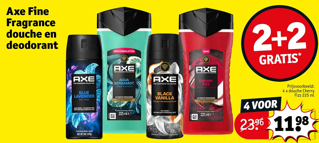 Axe Fine Fragrance douche en deodorant