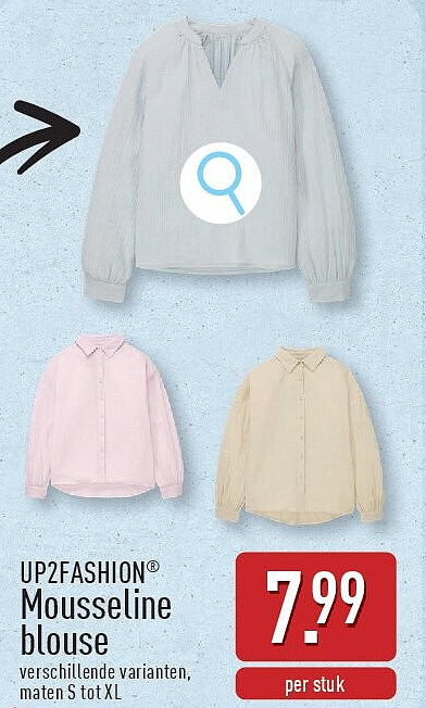 Mousseline blouse
