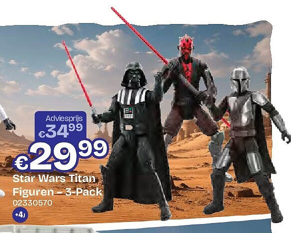 Star Wars Titan Figuren – 3-Pack
