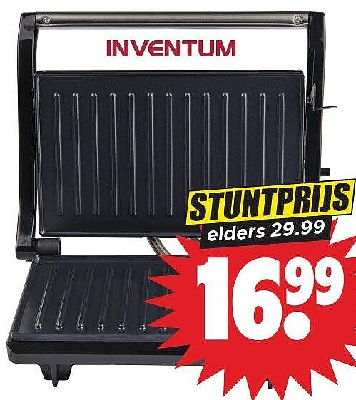 Inventum contactgrill CG616