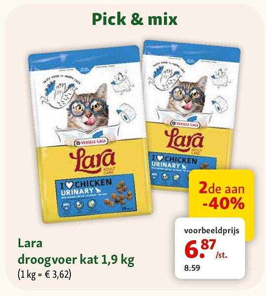 Lara droogvoer kat 1,9 kg