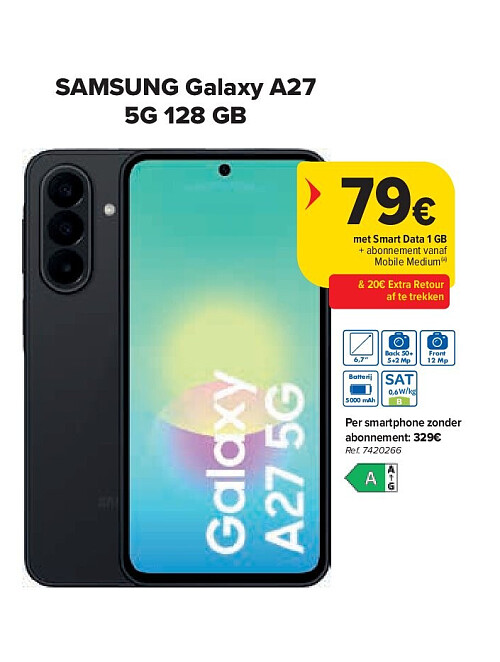 SAMSUNG Galaxy A27 5G 128 GB