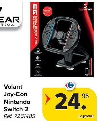 Volant Joy-Con Nintendo Switch 2