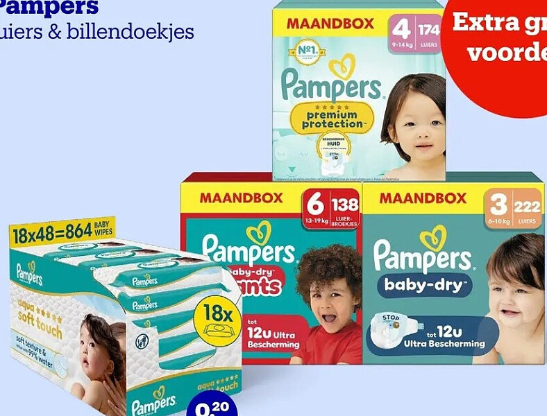 Pampers Baby-Dry maat 3