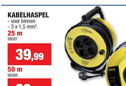 KABELHASPEL 25 m