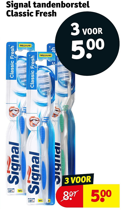 Signal tandenborstel Classic Fresh