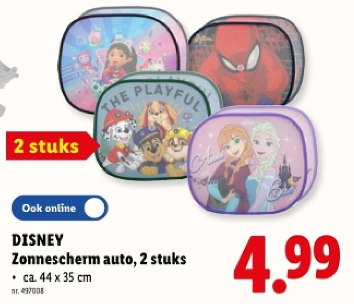 Zonnescherm auto, 2 stuks