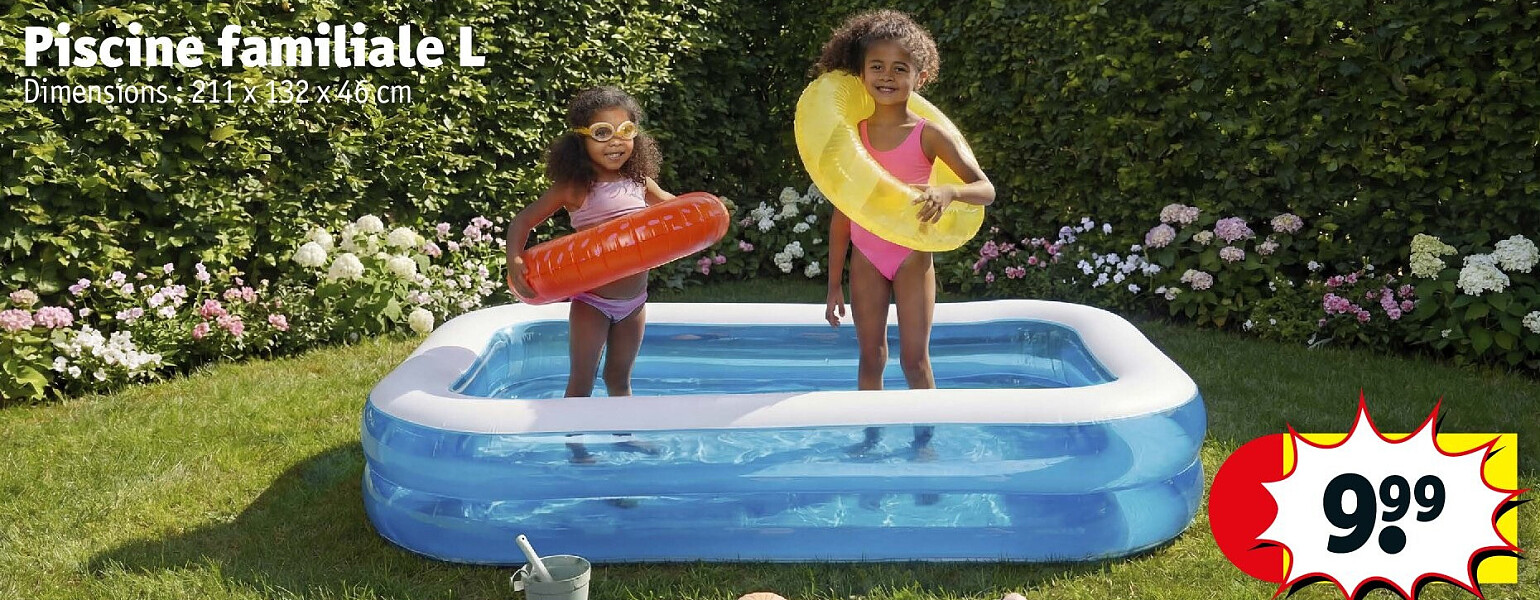 Piscine familiale L