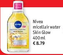 Nivea micellair water Skin Glow 400 ml