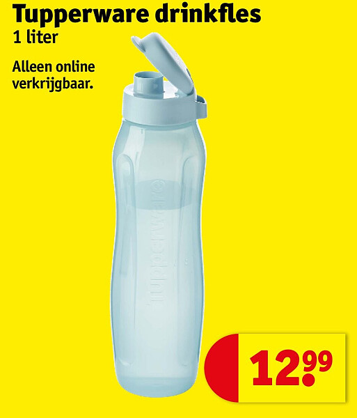 Tupperware drinkfles