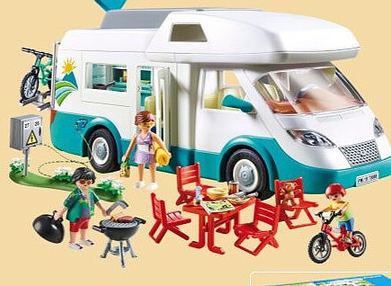Famille et camping-car