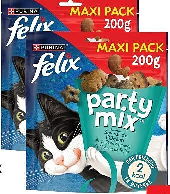 Friandises pour chat Party Mix Ocean Felix 200 g