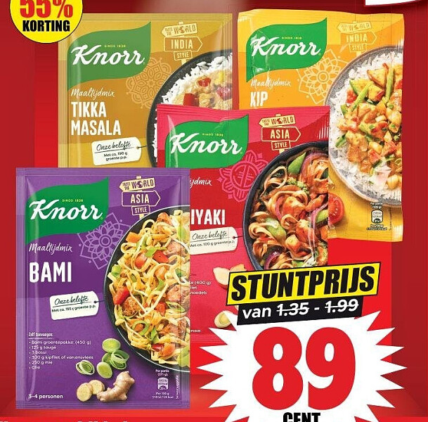 Knorr maaltijdmix
