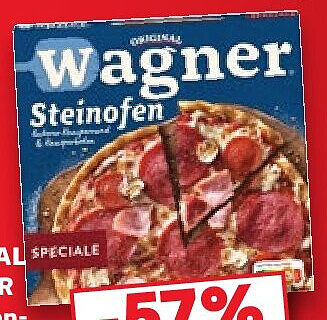 Wagner Steinofen-Pizza oder Flammkuchen