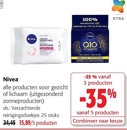 Nivea Verzachtende reinigingsdoekjes 25 stuks