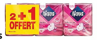 Serviettes hygiéniques avec ailettes Ultra Nana