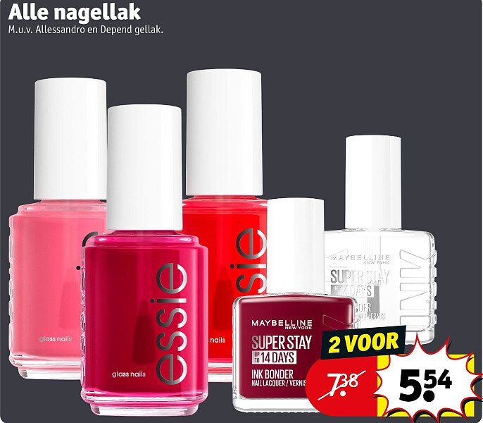Alle nagellak