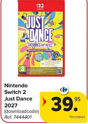 Nintendo Switch 2 Just Dance 2027