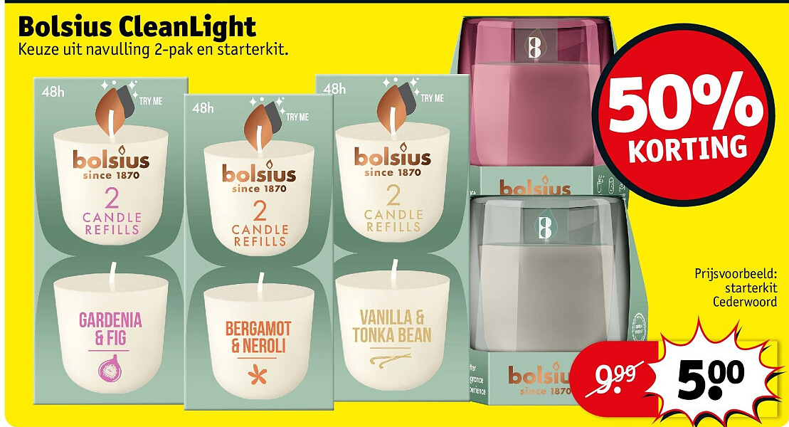 Bolsius CleanLight