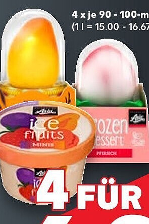 Friends of Asia Frozen Dessert, 4er-Pack