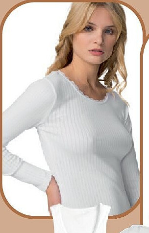 T-shirt manches courtes ou caraco thermal dame