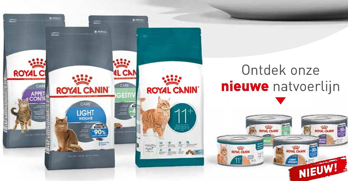 Royal Canin mix & match droog- en natte voeding