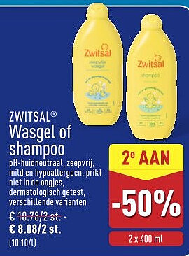 Wasgel of shampoo