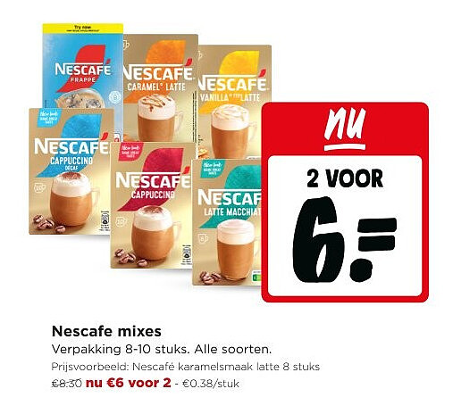 Nescafe mixes