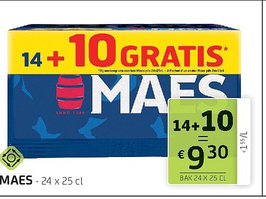 MAES - 24 x 25 cl