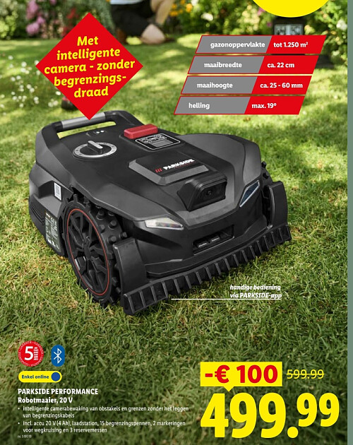 Robotmaaier, 20 V