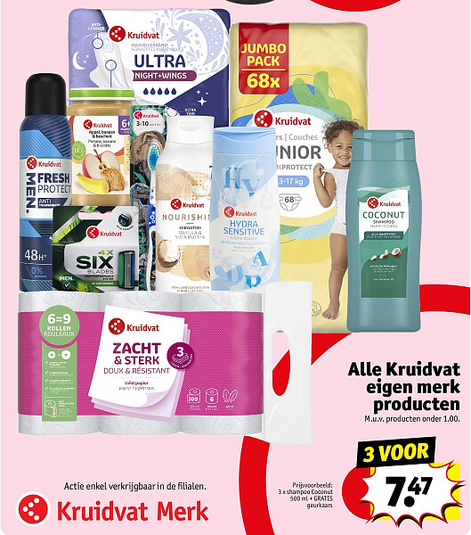 3 x shampoo Coconut 500 ml + GRATIS geurkaars
