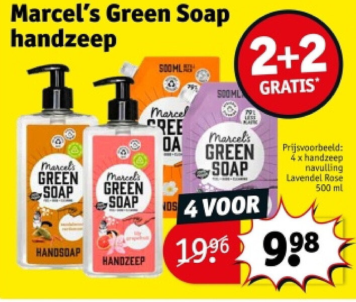 Marcel's Green Soap handzeep