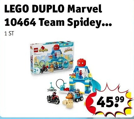 LEGO DUPLO Marvel 10464 Team Spidey...