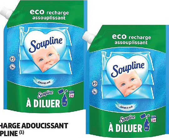RECHARGE ADOUCISSANT GRAND AIR 29 lavages (650 ml)