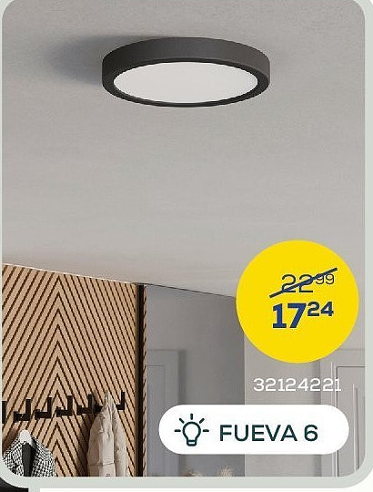EGLO FUEVA 6 plafondlamp