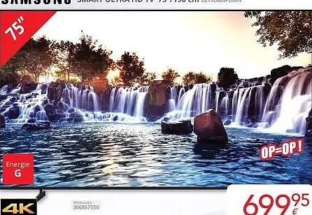Smart Ultra HD TV 75”/190 cm UE75U8090FUXXN
