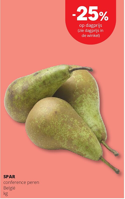 SPAR conference peren België kg