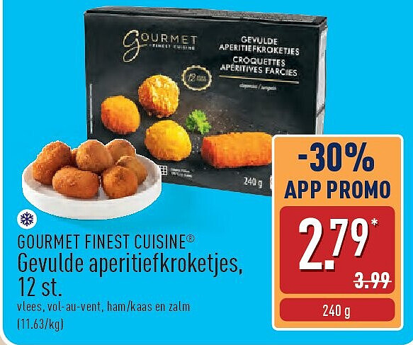 Gevuldeaperitief­kroketjes, 12st.