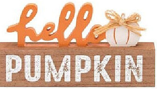 Decoratie Hello Pumpkin