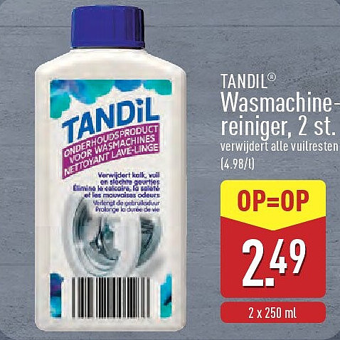 Wasmachine­ reiniger, 2st.