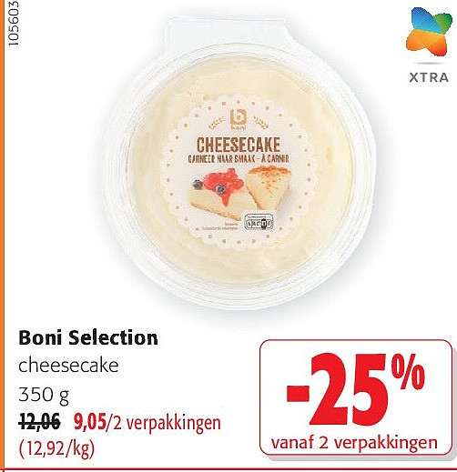 Boni Selection cheesecake 350 g
