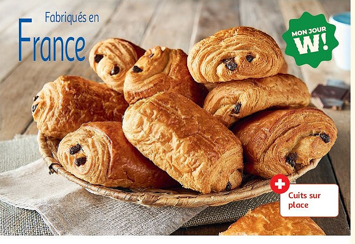 Pains au chocolat pur beurre