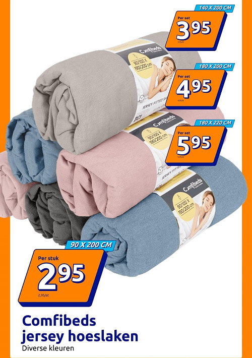 Comfibeds jersey hoeslaken