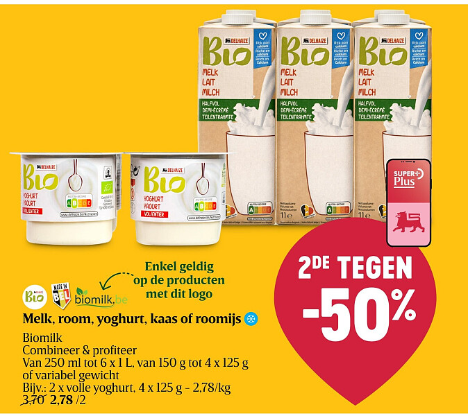 Melk, room, yoghurt, kaas of roomijs