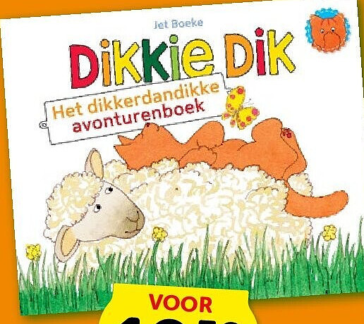 Dikkie Dik Het dikkerdandikke avonturenboek